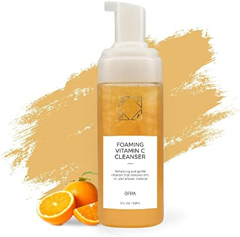 Ofra Foaming Kiwi Cleanser Gentle Facial Cleanser For All Daily Refreshing & Balancing Face Cleanser Soothing Foaming Formula For A Clear Complexion And Everyday Skincare 5 Oz/150 Ml