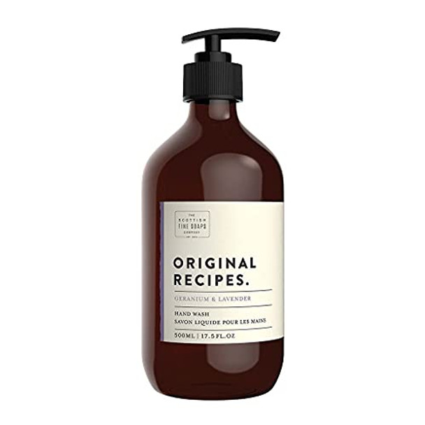 Scottish Fine Soaps Classic Original Recipes By The Scottish Fine Soaps Company Geranium & Lavender Hand Wash 500Ml