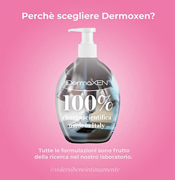 Dermoxen Intimate Wash Gel For Women Helps Prevent Odor Ph 4.8 Balanced Cleanser With Lemon & Melissa Oils Gentle Feminine Hygiene For Daily Use 95% Natural Sensitive Skin 6.76 Fl Oz