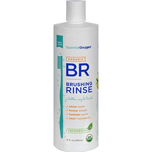 Essential Oxygen Brushing Rinse Essential Oxygen 16 Oz Liquid