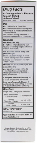 Fleet Mineral Oil Enema Fl301Ea - 4-1/2 Oz.