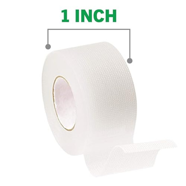 Nexcare Flex Clear First Aid Tape 1-Inch X 10-Yard 2 Rolls Per Pack (4 Packs)