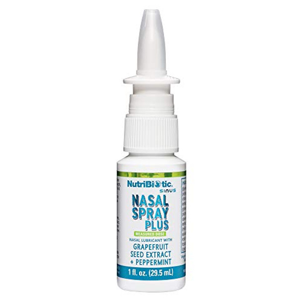 Nutribiotic Nasal Spray Plus 1 Fl Oz Nasal Lubricant Plus Gse Xylitol & Botanical Extracts Moisturize & Help Flush Irritants From Nasal Passages Measured Dose Pump Drug- & Non-Medicated