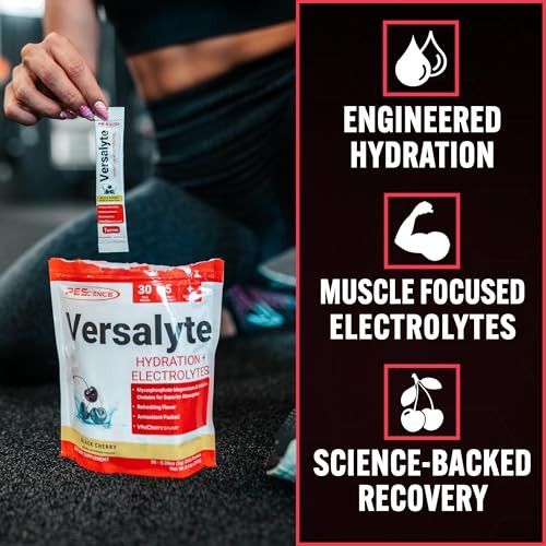 Pescience Versalyte Electrolyte Hydration Packets Sugar Electrolyte Powder With Magnesium Taurine Antioxidants Trace Minerals - 4 Flavor Variety Pack 12 Servings