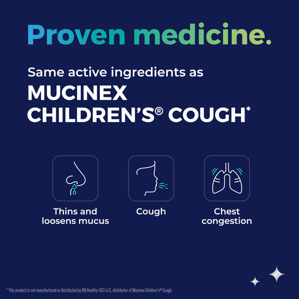 KinderMed Kids' Daytime Cough & Congestion Medicine for Ages 4-11 Years No Dyes No Artificial Flavors No Artificial Sweeteners Vegan Non-GMO Gluten Free Organic Berry Flavor (4 Fl Oz)