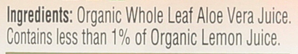 Lakewood Organic Aloe Vera Leaf Juice 32 Fl Oz (Pack of 1)
