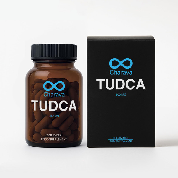 Charava Tudca 500mg | Ultimate Liver Support | Antioxidant & Detox | Promotes Healthy Cholesterol & Insulin Sensitivity | Vegan-Friendly, Pharmaceutical-Grade | Based & Tested in UK | 30 Day Supply