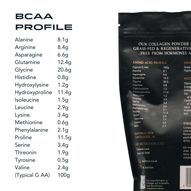 APE Nutrition Collagen Powder Peptides 400g 100% Grass-Fed & Finished Bovine Collagen Type 1 & 3 Ancestral Supplement Unflavoured