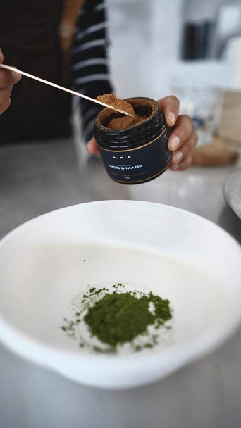 APE Nutrition Organic Lion’s Mane Mushroom Extract Powder - Certified Organic & Wild Crafted Improves Memory & Focus UK Supplements Pure Concentrated Extract 40G