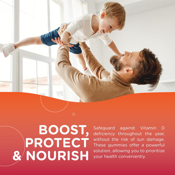 Zahler - Chapter One Vitamin D3 1000 IU Gummies for Kids & Adults (60 Count) - Certified Kosher Made in USA