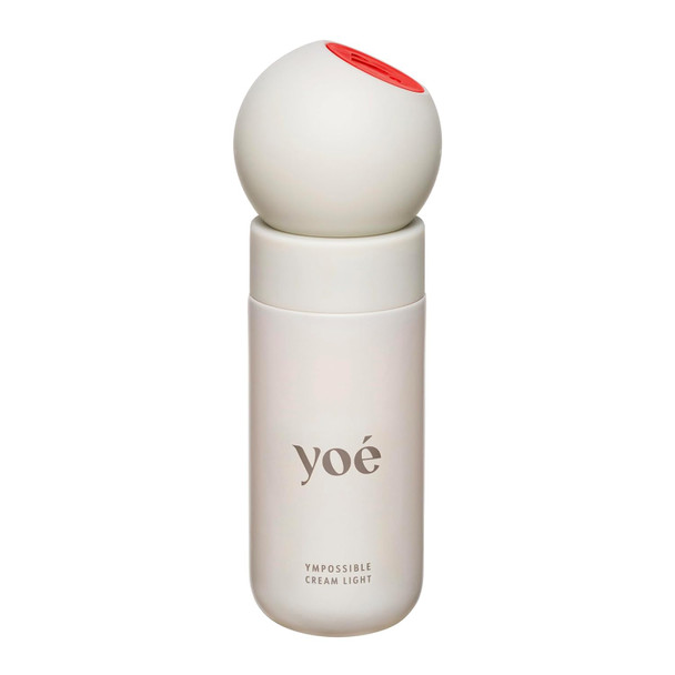 YOE Ympossible Cream Light | Weightless Face Moisturizer | Age-Defying | Lasting Hydration & Instant Radiance | Skin Barrier Support | EWG Verified, Vegan, Cruelty Free | 30ml / 1 fl oz