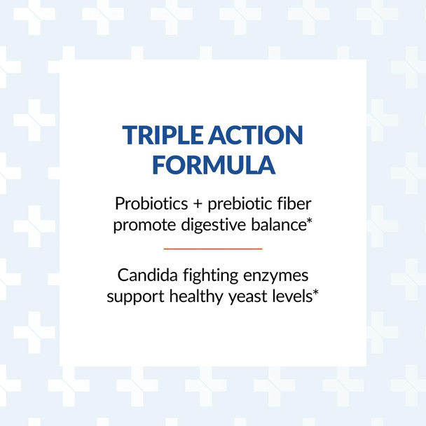 Arthur Andrew Medical Syntol 3-in-1 Formula with Probiotics Prebiotic Fiber & Yeast Cleansing Multi-Enzymes 360