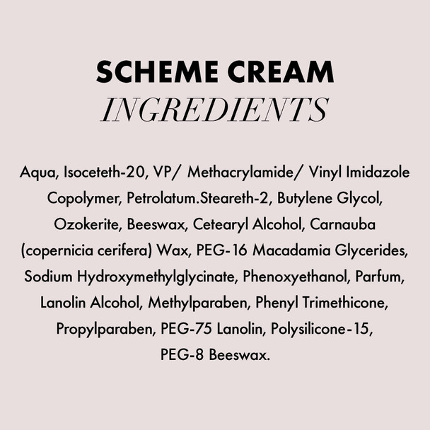 Hanz de Fuko Scheme Cream – Premium Men’s Hair Styling Cream for a Medium Hold Natural Shine – Ideal Texture Product for All Hair Types Provides Versatility on Wet or Dry Hair – 2 oz Travel Size