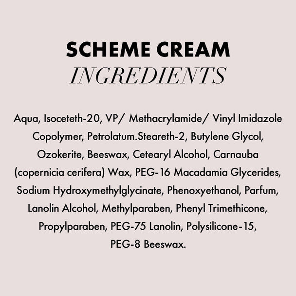 Hanz de Fuko Hair & Beard Care Products Bundle Men’s Vegan Hair Oil (1.76 oz) & Scheme Styling Cream (2 oz)