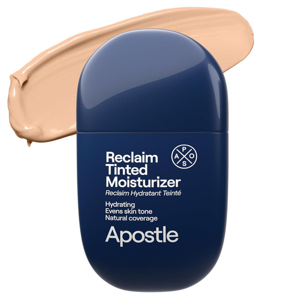 APOSTLE Reclaim Tinted Moisturizer for Men - 1 Fl. Oz