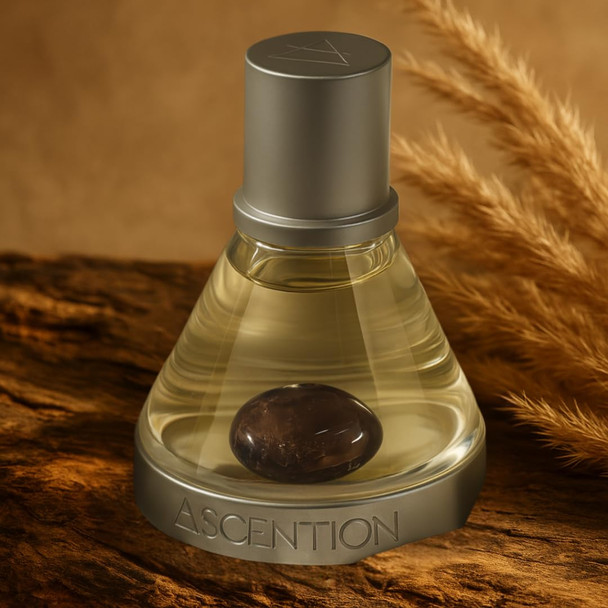 ASCENTION Ascent to Detox: Mysterious Woody Elegance with Smoky Quartz. Elevate Mindset, Cleanse Energy. Dual Chakra Activation. Sensual Upliftment, Calmness, Personalized Intent