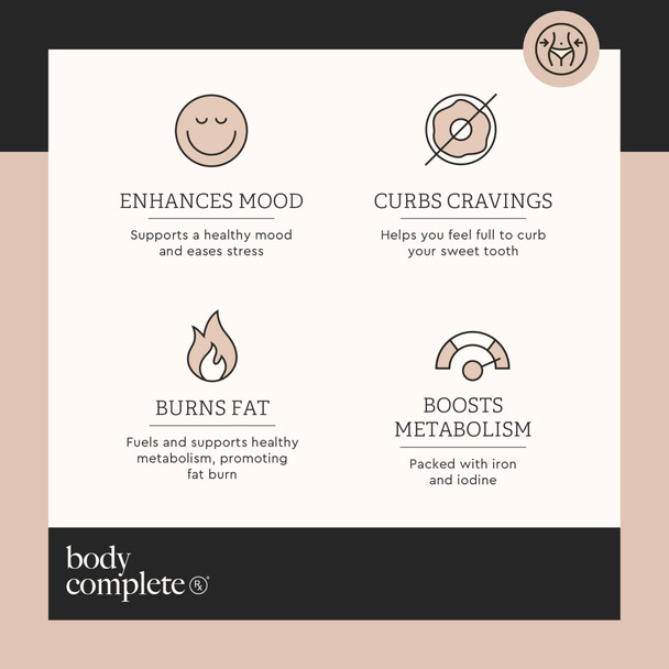 BODY COMPLETE RX Boost Drops with Maca Root Amino Acids L Glutamine Niacin and Rhodiola for Energy Digestion and Thyroid Support for Women Plant Based 60 ML
