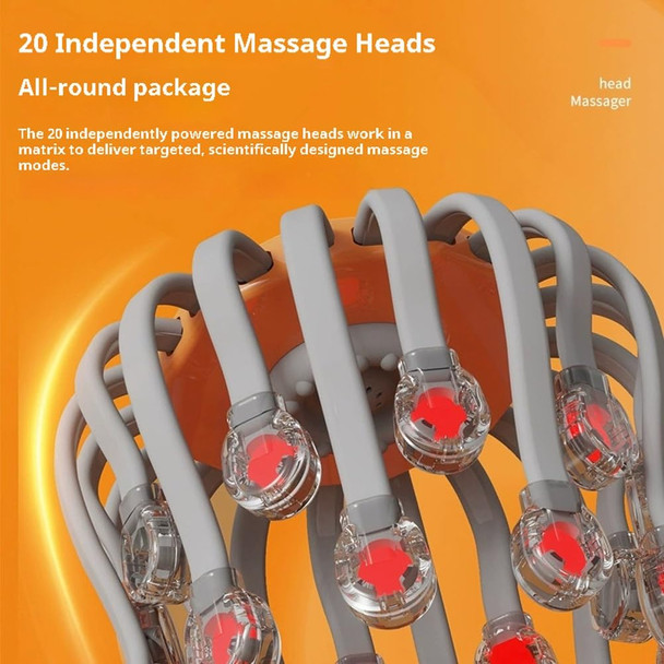 LNTVOM Head massagerctorelax Head Massager for Migraine Relief with Music The Vibra Calm Headache Massager for Migraines with 20 Vibrating Points Electric Head Massager Scalp Scalp Massager Tool Black