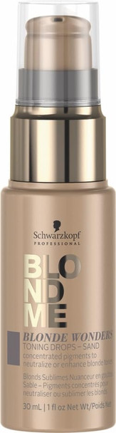 BLONDME BLONDE WONDERS Toning Drops – Refresh and Enrich Blonde Tones – Vegan Hair Care - 30ml