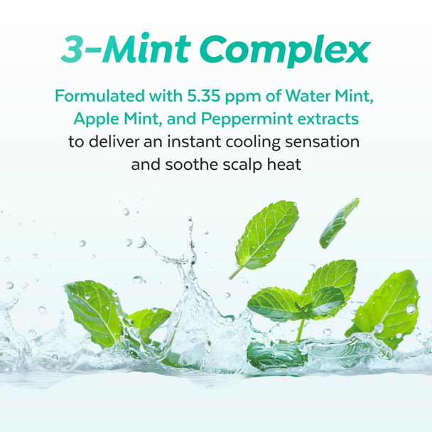 A’PIEU Mint Hair Vinegar - Deep Scalp Clean & Detox for Oily Scalp, Buildup & Dandruff Scalp Treatment, pH-Balancing Rinse for Fresh, Shiny Hair, Korean Hair Care, 6.76 fl oz