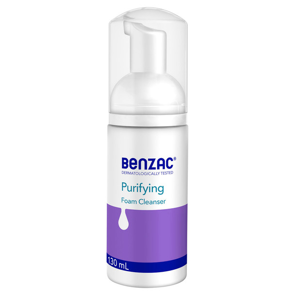Benzac Daily Facial Foam Cleanser 130ml