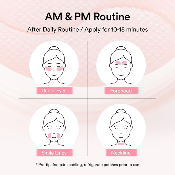 Abib PDRN Retinal Eye Patch Hydrogel Masks for Dark Circles Puffiness Fine Lines 60 Patches 84g with Niacinamide K-Beauty Skincare