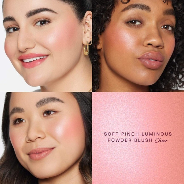 Rare Beauty by Selena Gomez Soft Pinch Luminous Powder Blush - Cheer ( pink) 0.098 oz / 2.8 g