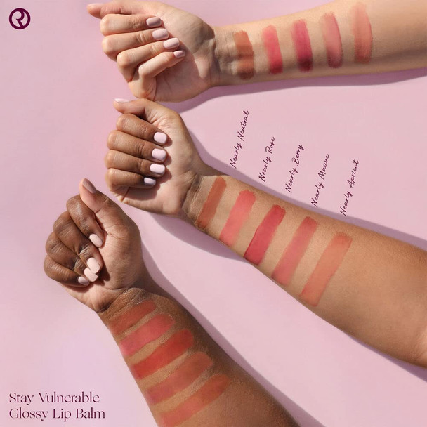Rare Beauty Stay Vulnerable Glossy Lip Balm Nearly Rose
