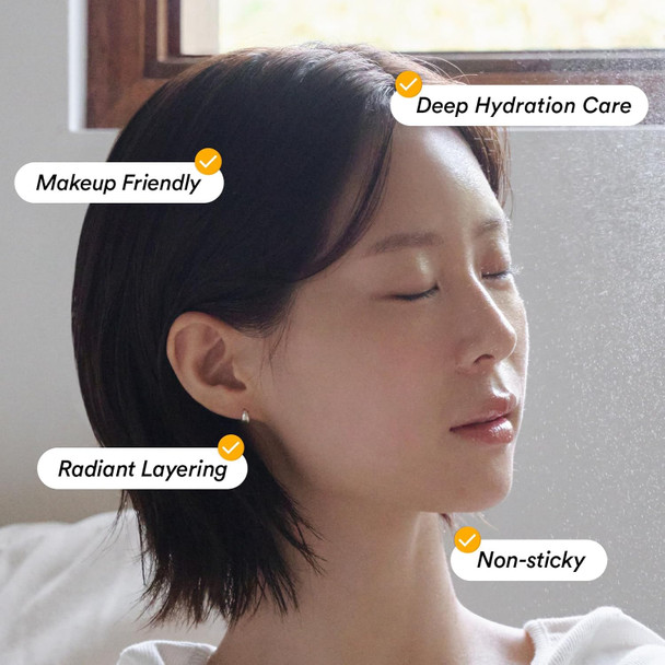 Abib Jericho Rose Mist Serum, Glow Spray 3.38 fl oz I Hydrating Essential Face Facial Body Mist Bottle, Radiance Booster, Fine Dual-Layer Oil & Serum, Vegan Skincare I 4 Types of Seed Oil