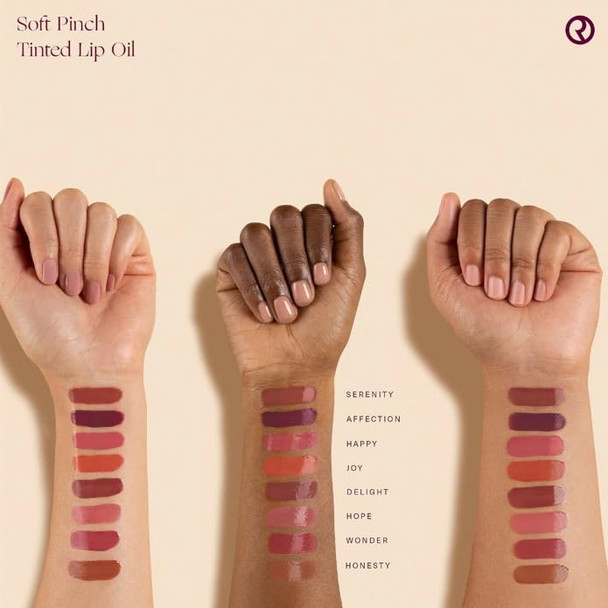 Rare Beauty by Selena Gomez Soft Pinch Tinted Lip Oil Honesty - nude brown