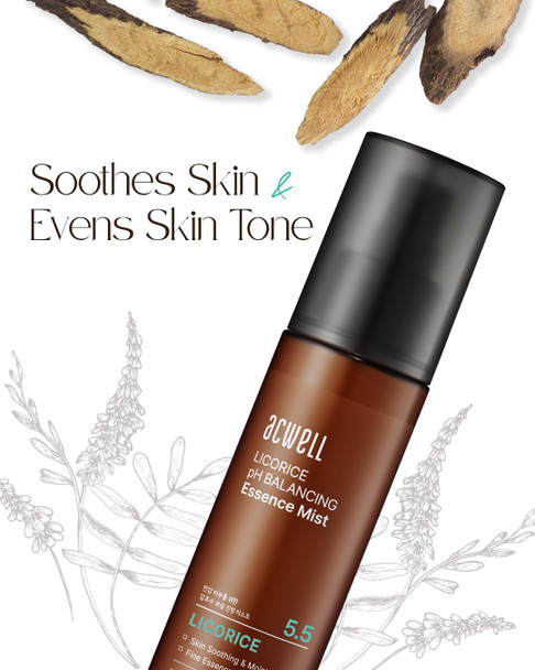 ACWELL Licorice pH Balancing Essence Hydrating Face Mist 3.38 fl.oz