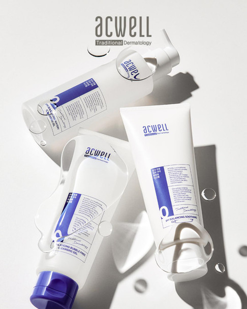 ACWELL pH Balancing Soothing Exfoliating Cleansing Foam 5.1 fl.oz