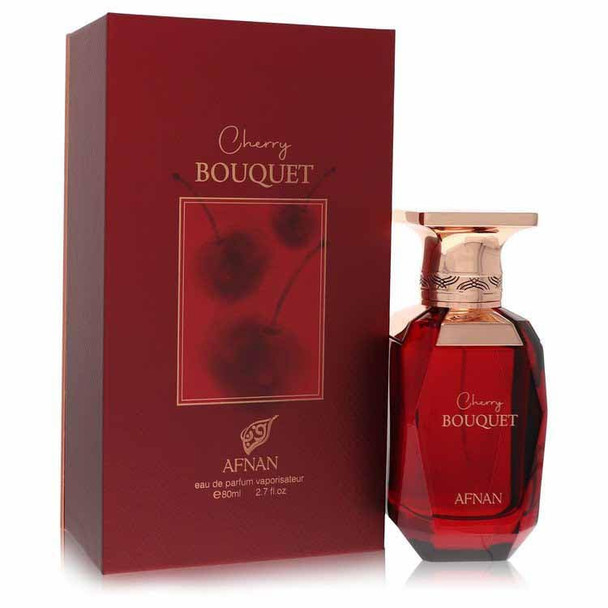 Afnan Cherry Bouquet Eau De Parfum for Women, 2.7 Fl. Oz