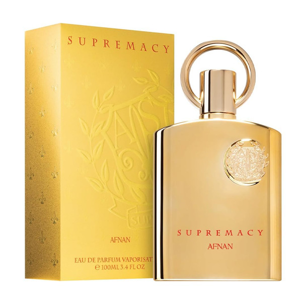 Afnan Supremacy Gold Eau De Parfum for Women, 3.4 Fl. Oz