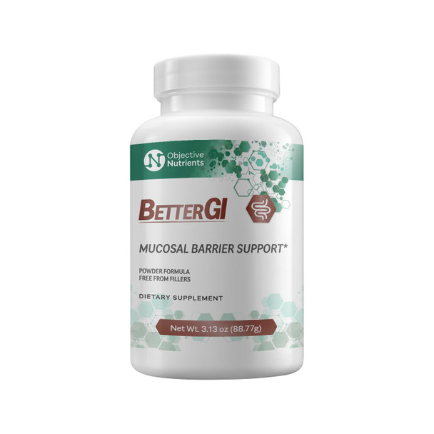BetterGI Mucosal Barrier Support with Serum Bovine Immunoglobulin (SBI) & N-Acetyl-Glucosamine Gut Repair & Protection No Fillers or Preservatives Net Wt 3.13 oz (75 Servings)