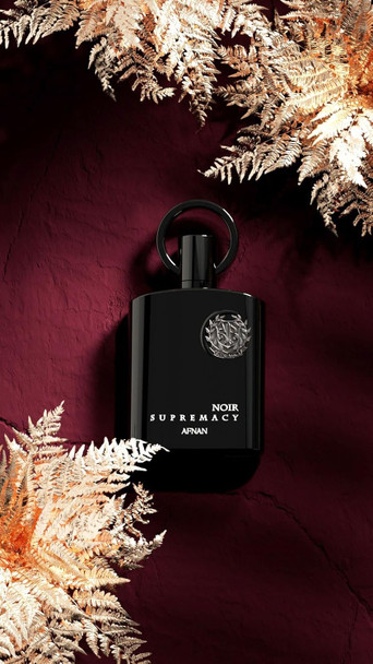 Afnan Supremacy Noir Eau de Parfum for Men, 3.4 Fl. Oz