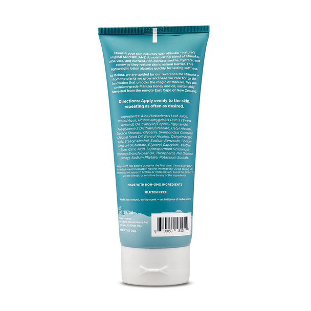 MELORA Manuka Honey Body Lotion 7oz