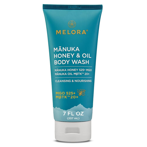 MELORA Manuka Honey Body Wash 7 Oz