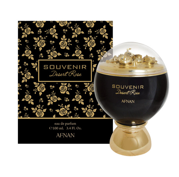 Afnan Souvenir Desert Rose Eau De Parfum for Women, 3.4 Fl. Oz