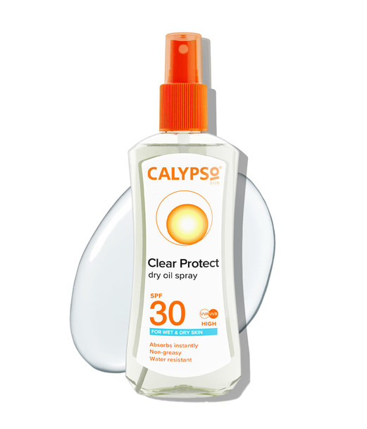 Calypso Wet Skin Dry Oil Spray with SPF30 200 ml