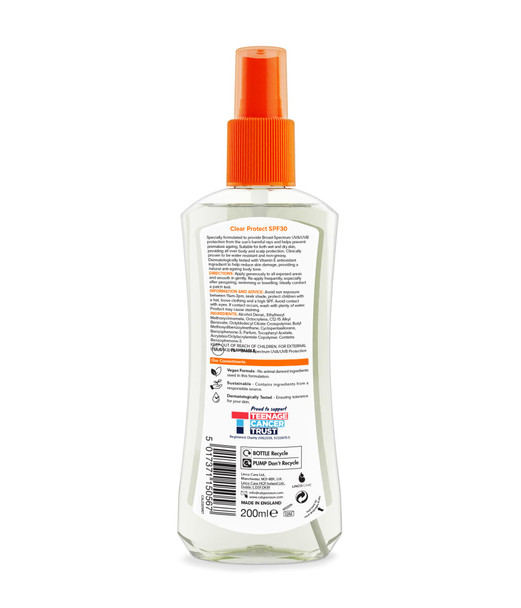 Calypso Wet Skin Dry Oil Spray with SPF30 200 ml