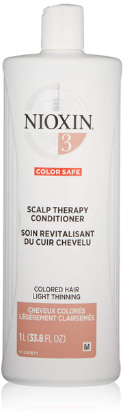 Nioxin Scalp Therapy Conditioner, System 3 (Color Treated Hair/Normal to Light Thinning)