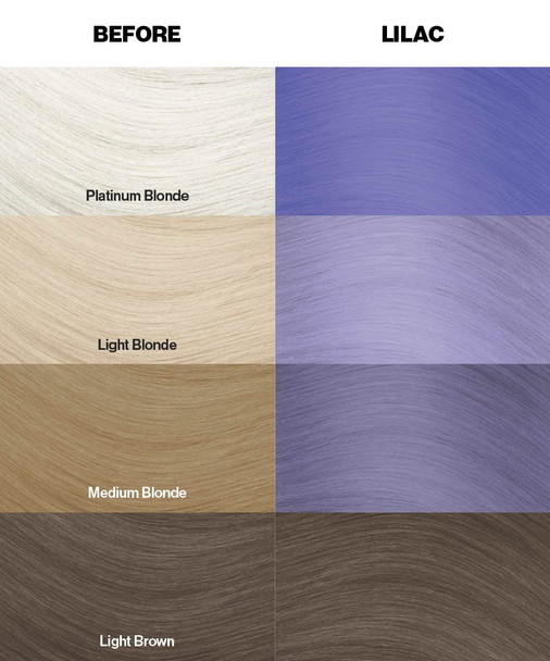 Crazy Color Crazy Color Salon Pro Semi Permanent Hair Color - 55 Lilac Hair Color Women 5.07 oz