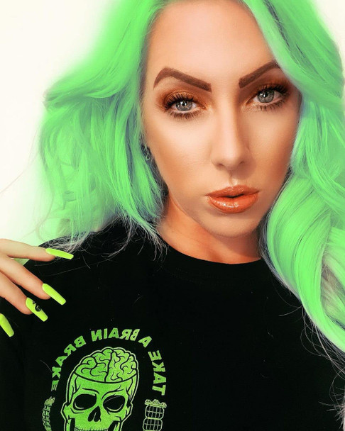 Crazy Color Crazy Color Salon Pro Semi Permanent Hair Color - 79 Toxic Hair Color Women 5.07 oz