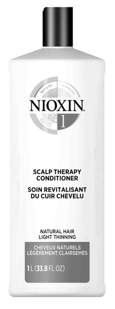 Nioxin Scalp Therapy Conditioner, System 1 (Fine Hair/Normal to Light Thinning)