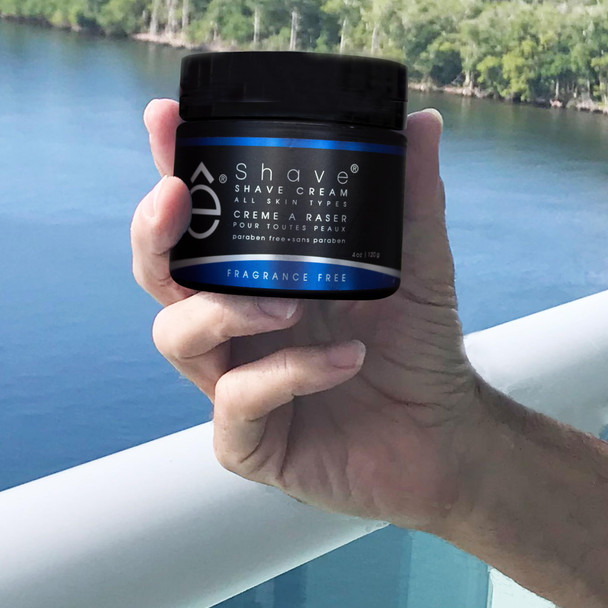 eShave Shaving Cream for Men Fragrance Free prevents shaving irritation and razor burn generates a rich lather for a soft silky Smoothest Shave  Fragrance Free