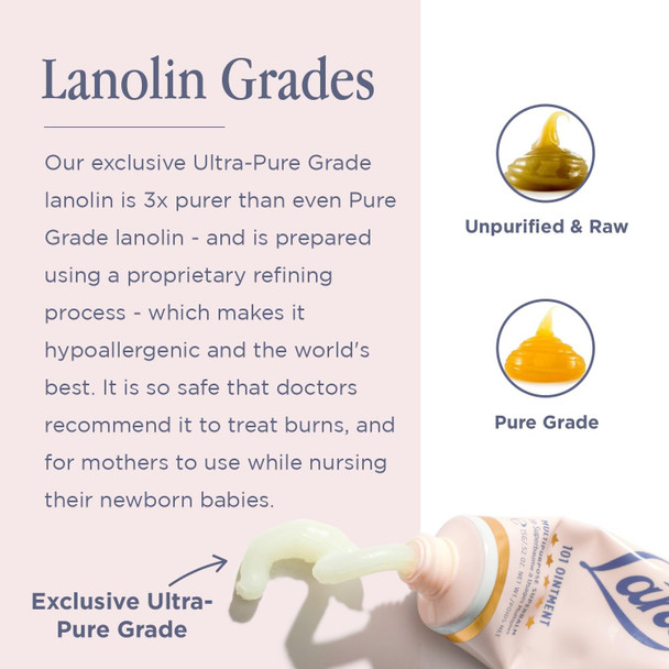 Lanolips Rose Gold 101 Ointment - Natural Lanolin Moisturizer with Blush Color Tints for Lips + Cheeks - Long Lasting Hydrating Balm + Tint - Clean Cruelty-Free (9g)