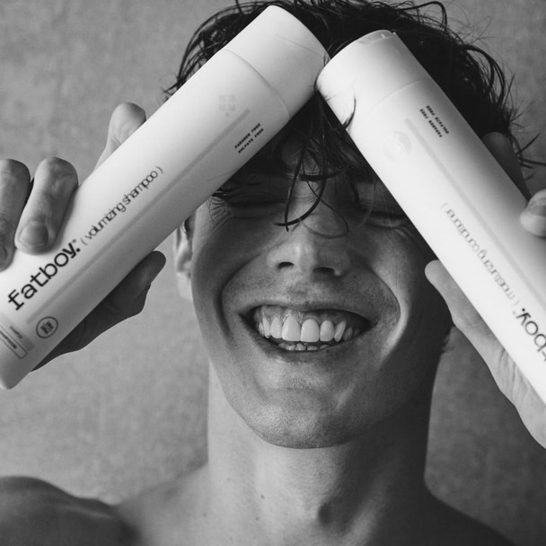 Fatboy Moisturizing Hair Conditioner with Coconut Oil Avocado Oil Daily Lightweight Conditioner with Rice Protein Soft Strong Shiny Hair Care for All Hair Types Paraben Free Color Safe 10 oz