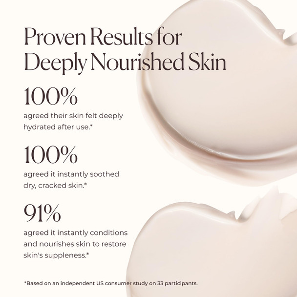 Laura Mercier Serum Body Cream Moisturizing Serum-Infused 48HR Hydration Improves Skin Barrier Soothes Dry Skin Shea Butter and Squalane Intensely Nourishes Bath & Body - Ambre Vanille  -6.5 Ounce