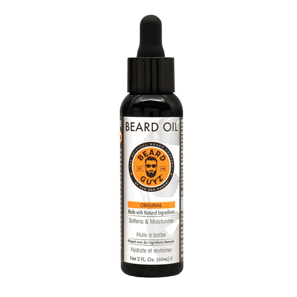 Beard Guyz Beard Oil – Lightweight Beard Moisturizer & Conditioner – Softens Facial Hair, Hydrates Skin Under Beard, Reduces Itch & Frizz – Men’s Grooming Oil, 2 oz